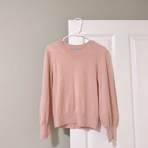 Everlane 100% cashmere pink sweater
